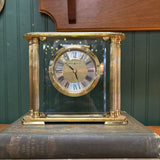 Brass Howard Miller Table Top Clock