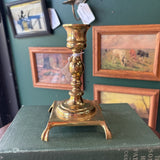 5.5" Brass Claw Foot Candleholder