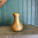 Brass Sitting Bird