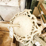 Metal hat stand