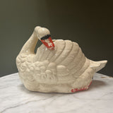 Vintage Japan Swan Planter