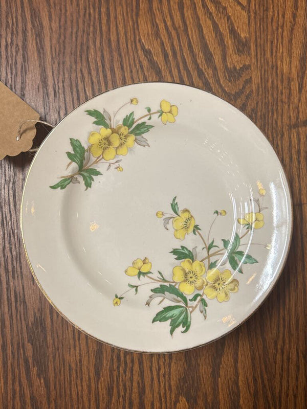 Set (6) Knowles Buttercup B&B Plates