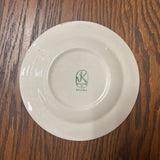 Set (6) Knowles Buttercup B&B Plates