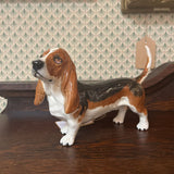 Vintage English Basset Hound Figurine