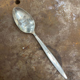 Jesus and coffee vintage stamped spoon