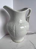large white pitcher
