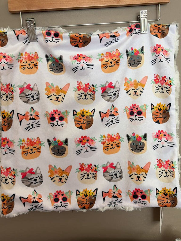 Kitty flower crown lovey