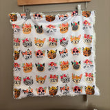 Kitty flower crown lovey