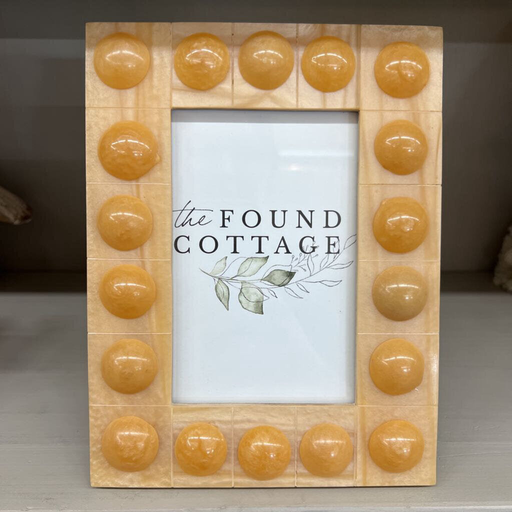 4x6 resin bobbin photo frame