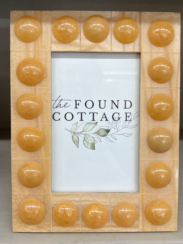 4x6 resin bobbin photo frame