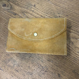 Camel Suede Wallet