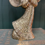 Ornate Brass Angel Candleholder
