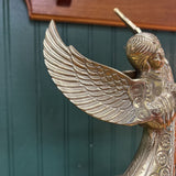 Ornate Brass Angel Candleholder