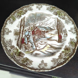 Vintage Johnson Bros. Sugar Maples transferware plate, excellent condition!
