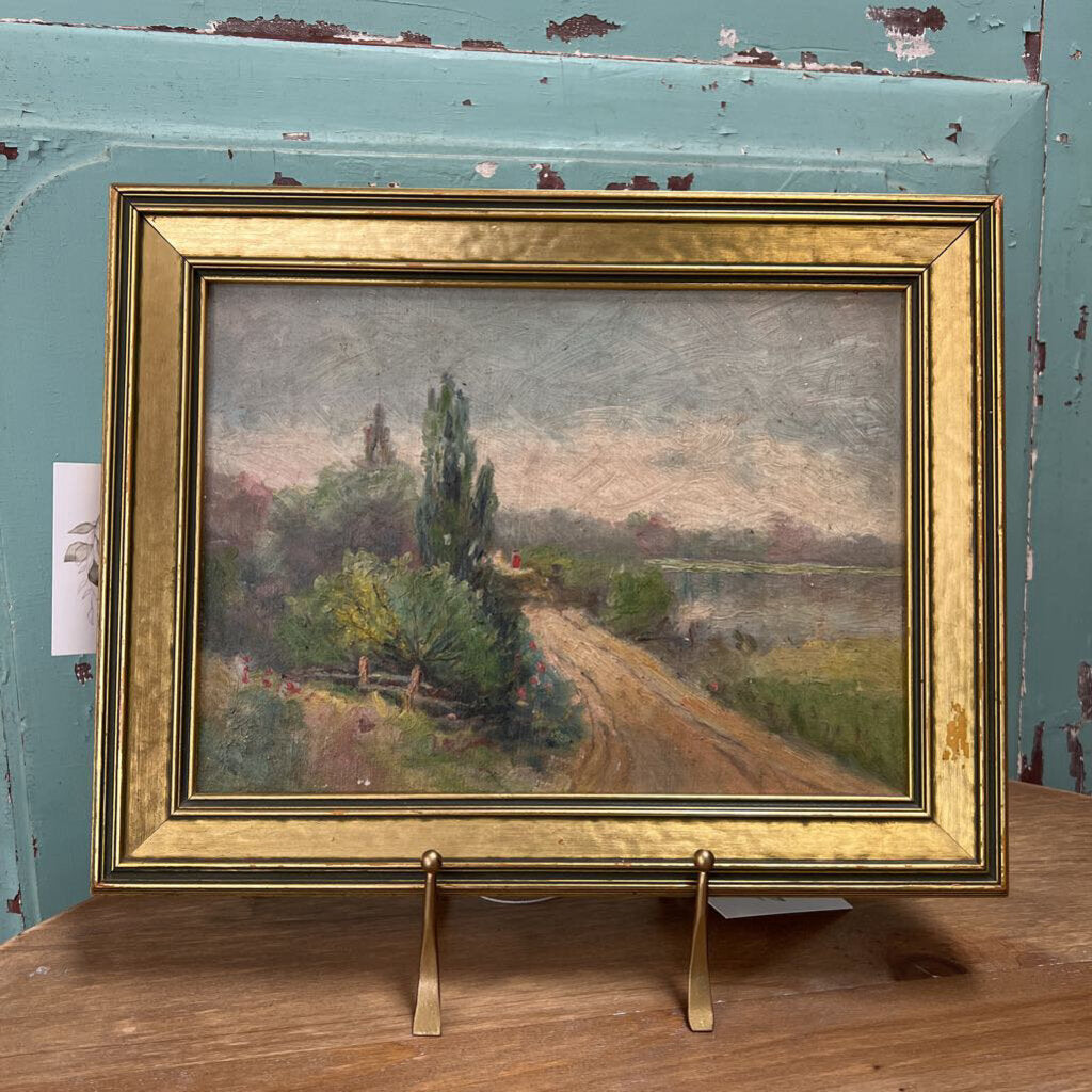 Small Landscape Painting on board
