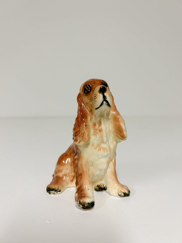 Vintage Napco Japan Ceramic Spaniel