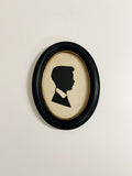 Vintage Framed Silhouette Son