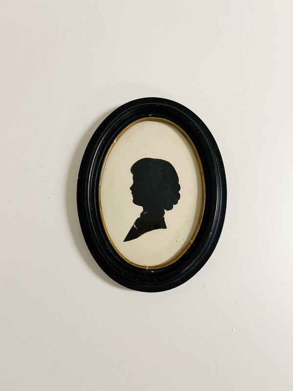 Vintage Framed Silhouette Daughter