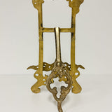 Vintage Brass Art Nouveau Easel