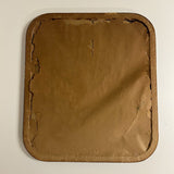 Vintage Art Deco Reverse Painted Glass Print