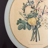 Vintage Art Deco Reverse Painted Glass Print