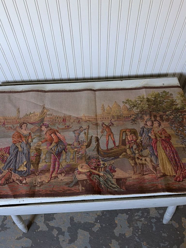 approximately 38.5" x 20" tapestry