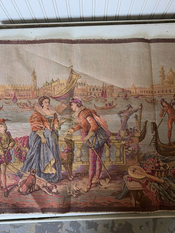 approximately 38.5" x 20" tapestry