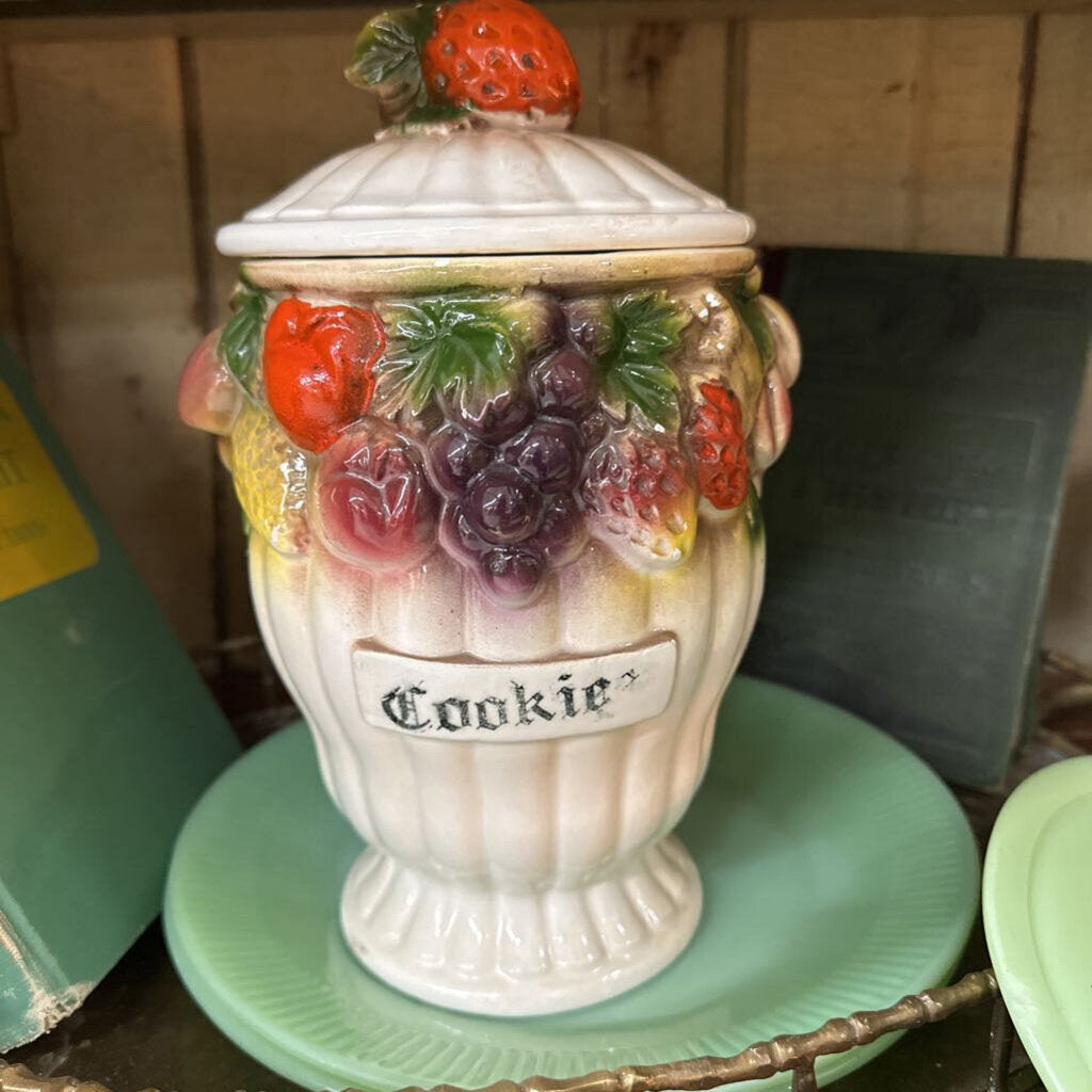 Japan fruit cookie jar