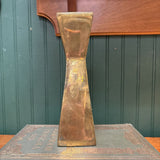 Brass Geometric Candleholder