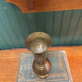 Etched Brass Vase #012