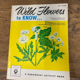 Wildflowers Activity Book