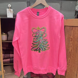 sparkle tree sweatshirt