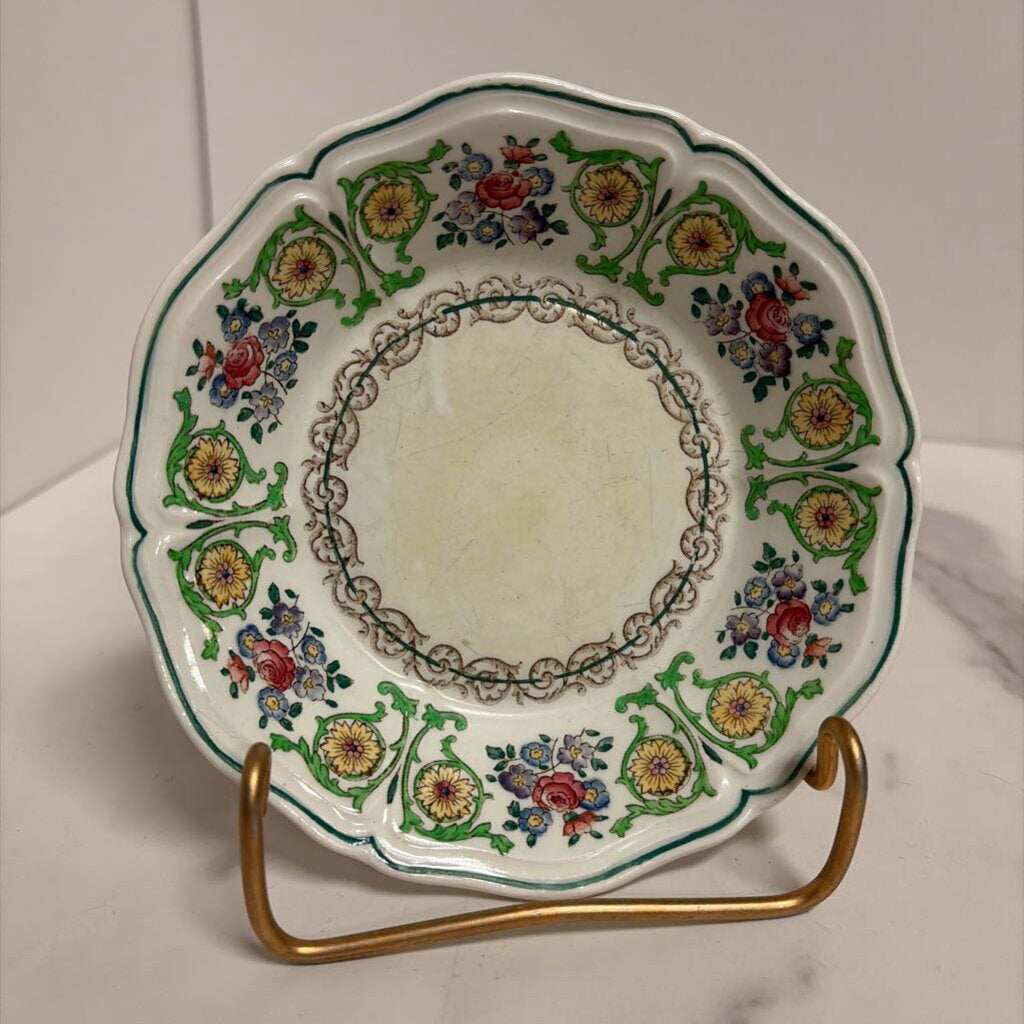 small wedgewood floral rim bowl