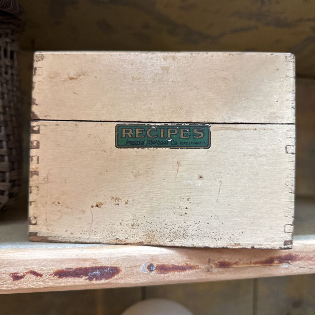 Recipe box