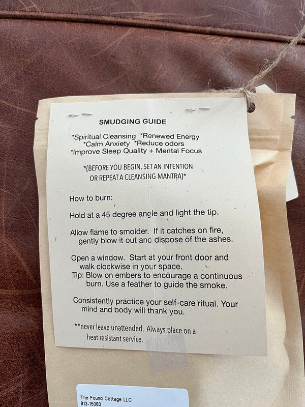 Sage smudge stick