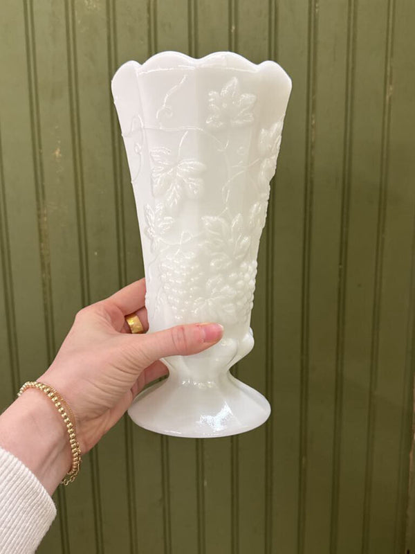 Milk Glass Vase