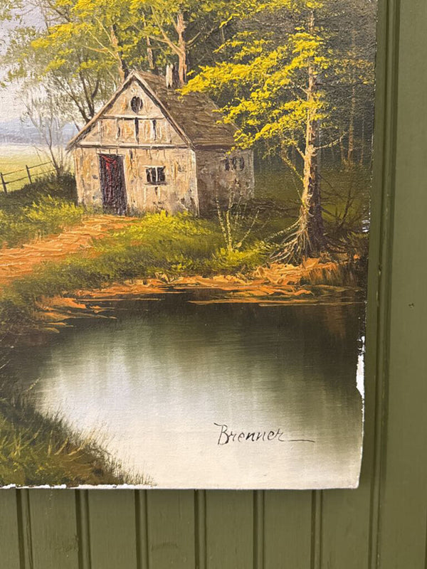 Unframed Oil Painting