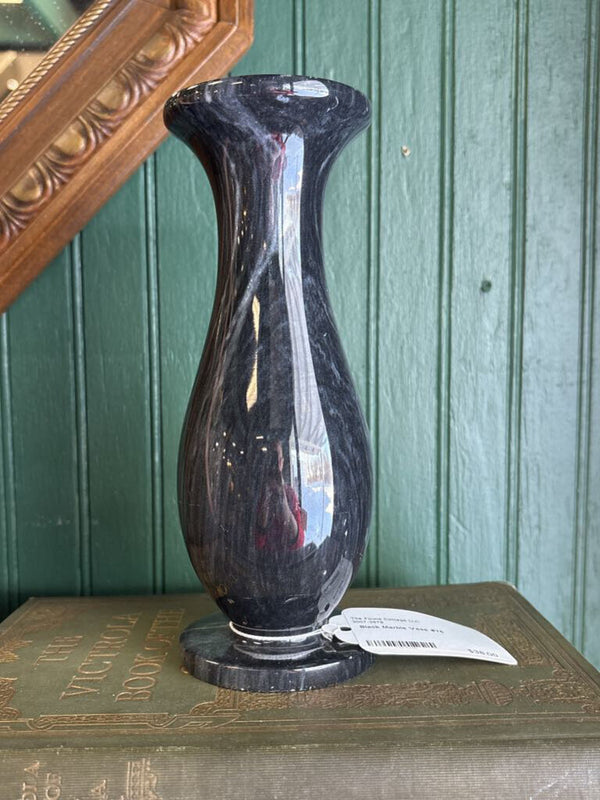 Black Marble Vase #76