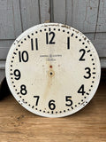 Rusty clock face