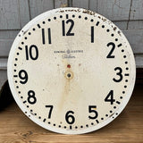Rusty clock face