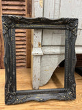 Black/gold distressed frame