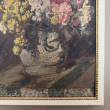 Vase of Pink & Yellow Flowers Framed (11x15)