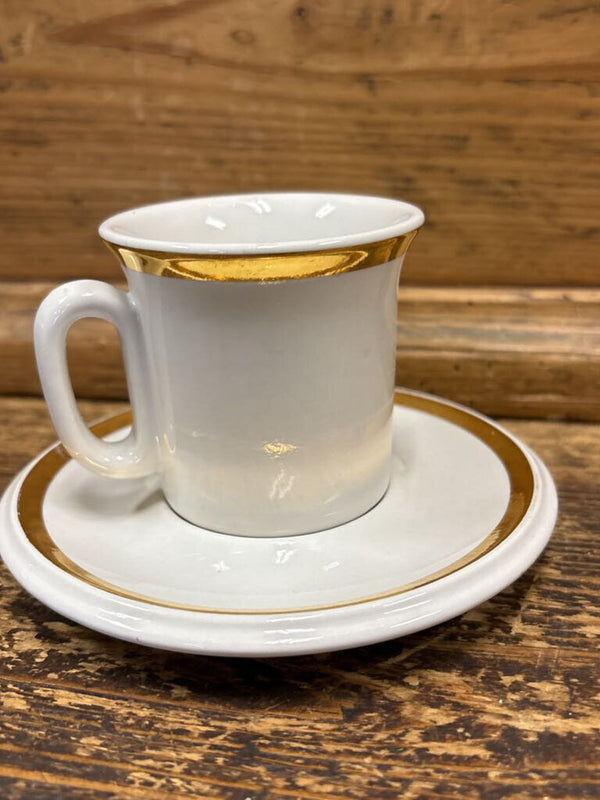 European Espresso Cup and Saucer