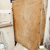 Wooden cubby with numbers