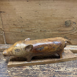 Wooden Pig