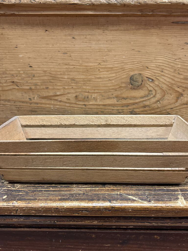 Handmade Slatted Basket