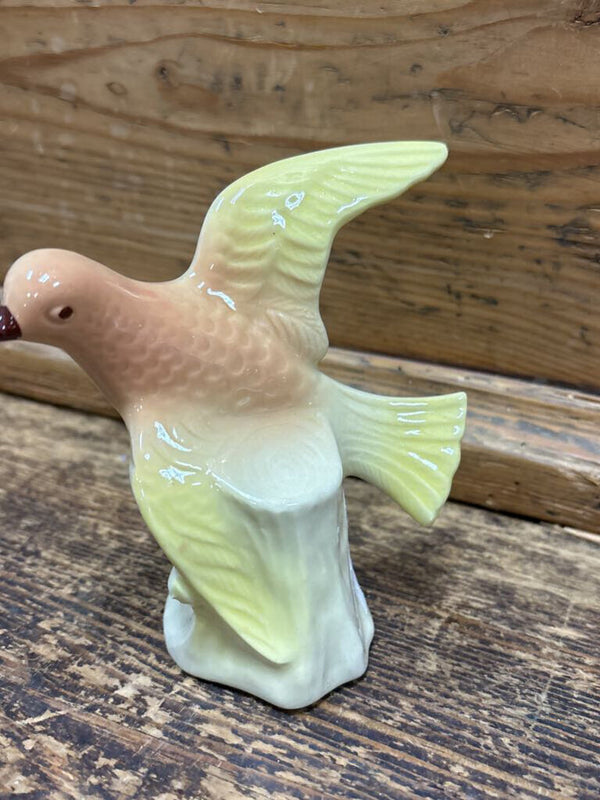 Apricot Songbird Figurine