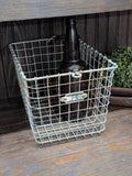 Vintage locker basket #25