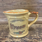 Retro Cream and Sugar Set