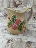 Roseville cherry blossom pitcher